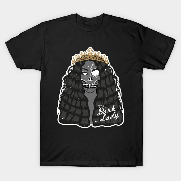 The Dark Lady T-Shirt by Riczdodo